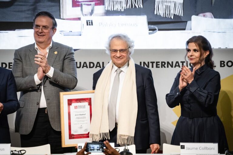 Maalouf mutura al Filul de Guadajara: «Vivimos una época feliz e ilusionante»