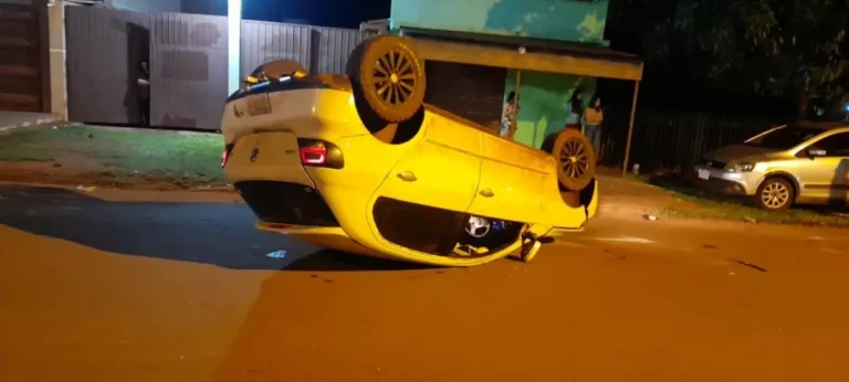 Suboficial sufre fractura de clavícula tras volcar su vehículo en Pedro Juan Caballero