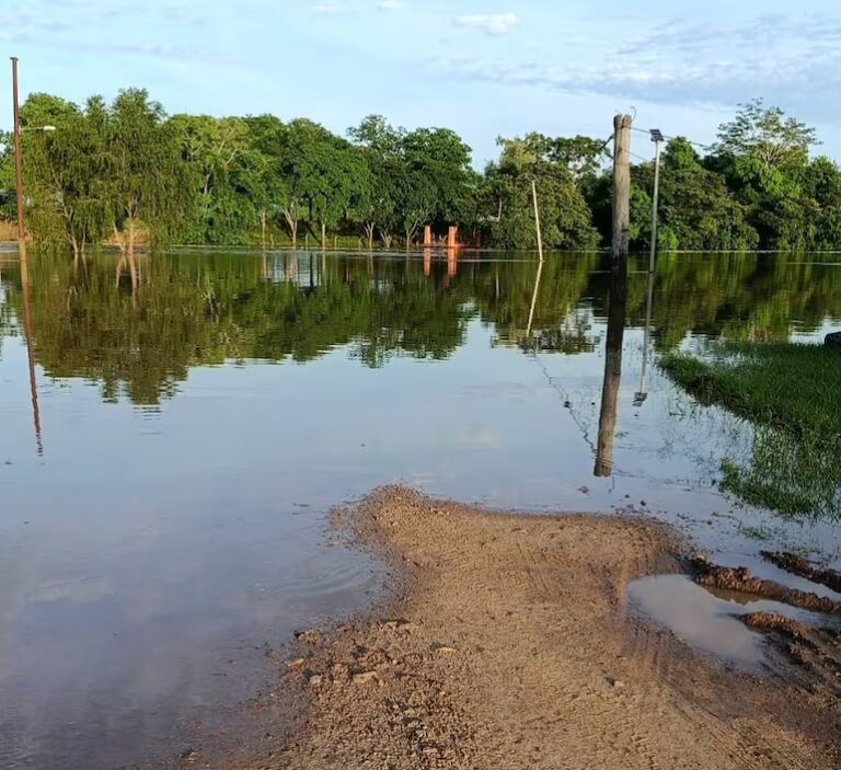 Video: desborde de río no permite utilizar balsa en San Carlos del Apa