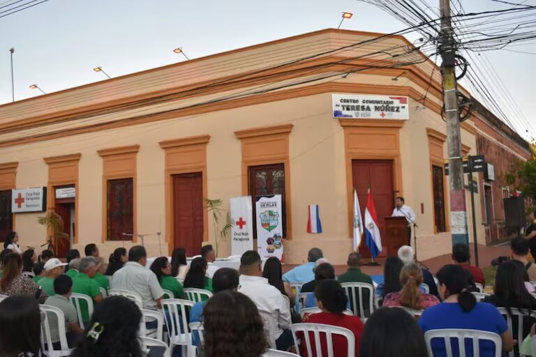 La Cruz Roja Paraguaya reabre su sede en Pilar y retoma proyectos comunitarios