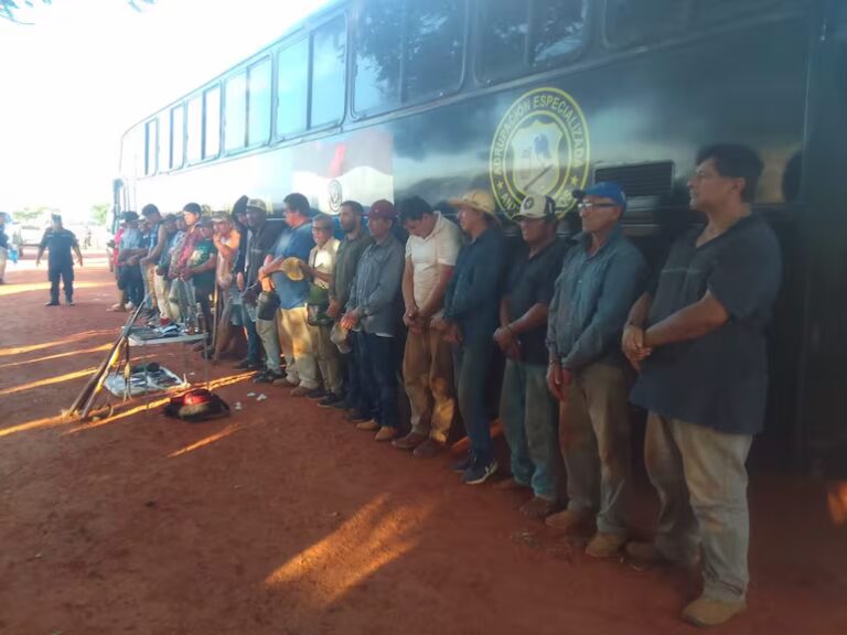 Lusipar: imputan a 29 campesinos y solicitan prisión tras intento de invasión