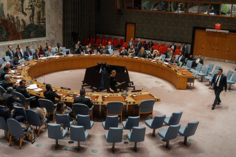 México pide a la ONU encontrar una solución «pacífica, democrática y negociada» a la crisis en Venezuela.