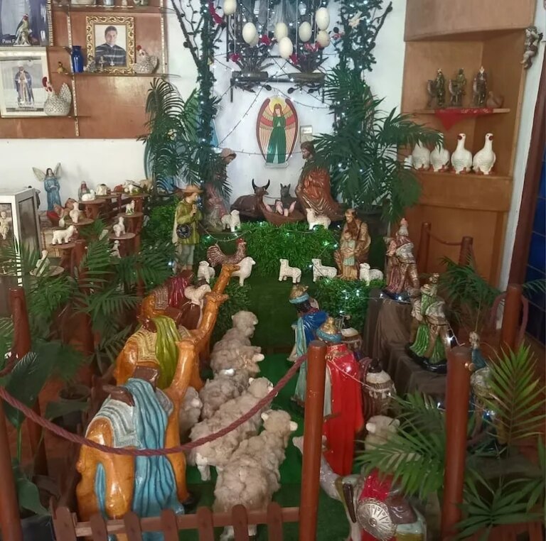 colección de pesebres de la familia Ramírez Villasboa, una tradición de más de 70 años