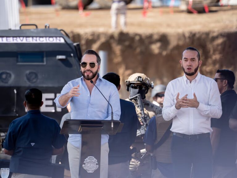 Bukele envía su ejemplo de una megacárcel en Costa Rica: «Forzar es la única manera de frenar la violencia»