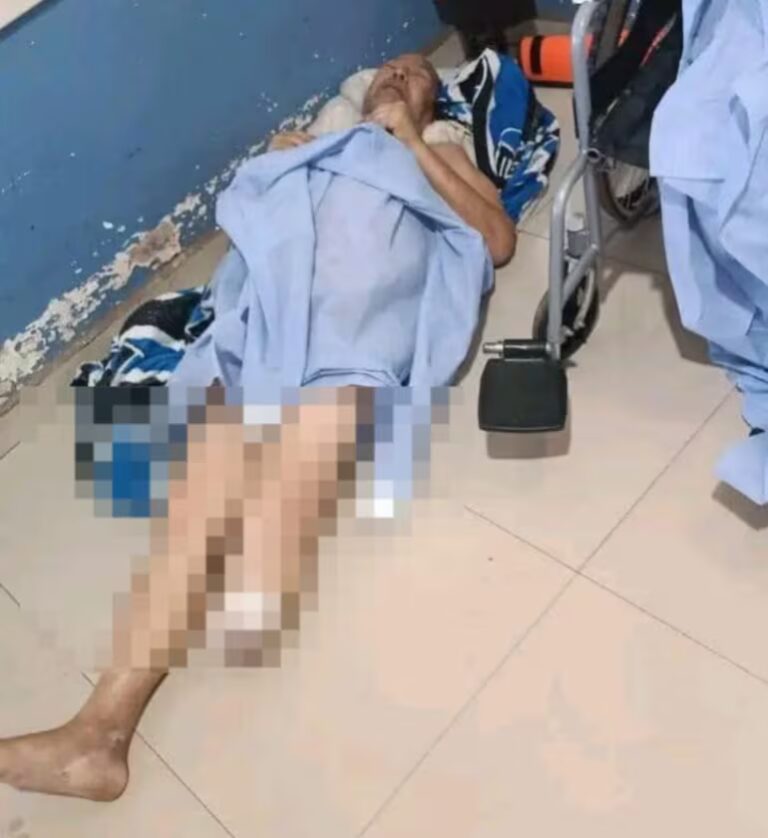 Dos personas con diabetes fueron prácticamente tiradas en el pasillo de un hospital en CDE