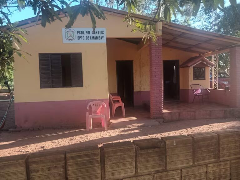 Takuaguyoguy: sede policial sin energía eléctrica y sin patrullera