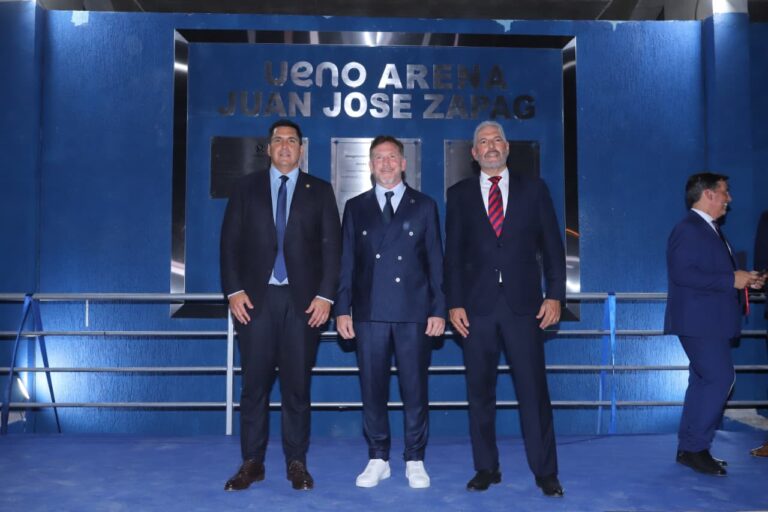 Zapag inauguró su última obra antes de dejar de ser presi de Cerro