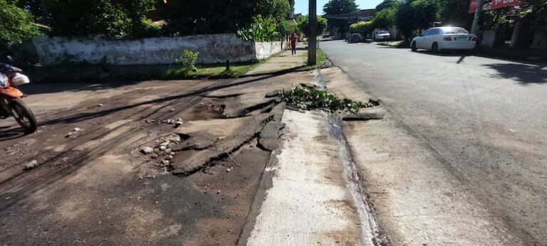¿Y el asfalto? Recapado de Bello en barrio San Pablo no duró ni un día