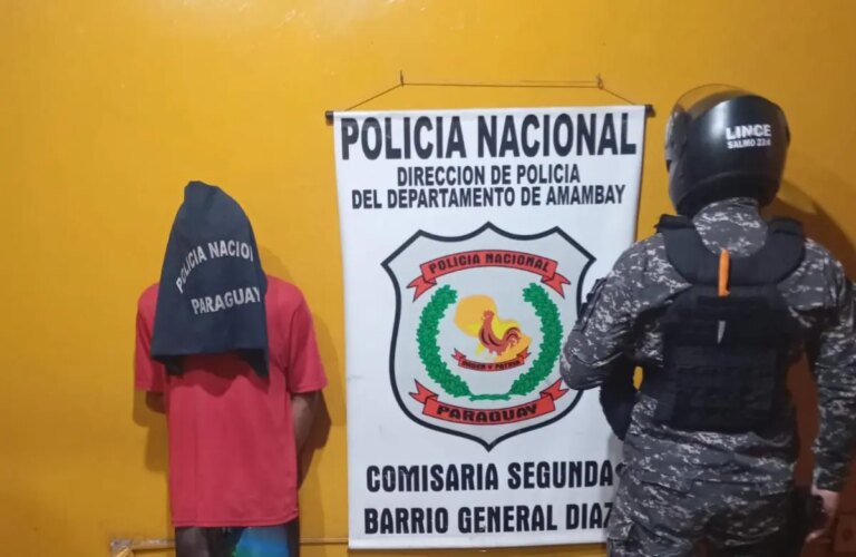 Aprehenden a un hombre con 50 dosis de crack tras control en Pedro Juan Caballero