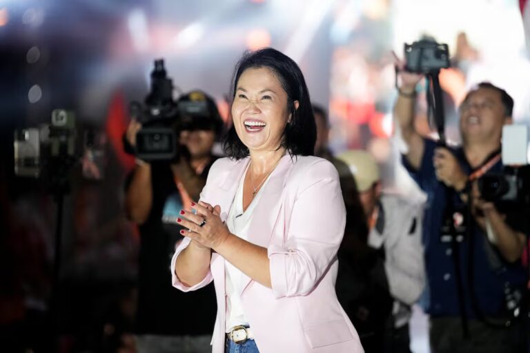 Keiko Fujimori consolida su clasificación a segunda ronda en Perú
