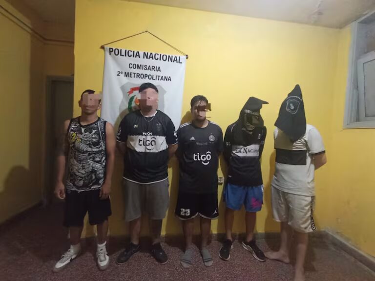 Operativo de seguridad Olimpia vs Nacional: seis aprehendidos y varios demorados