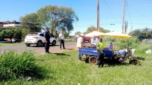 Prohíben por vía judicial la permanencia de niños en los semáforos de Pedro Juan Caballero