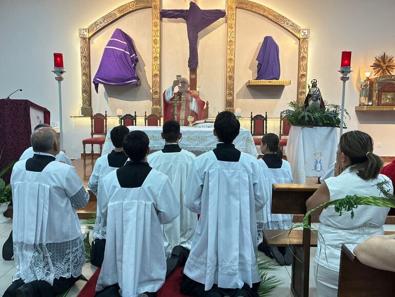 Semana Santa 2026 en Lambaré: El rescate de la tradición “a lo yma” en la Parroquia Virgen María Reina