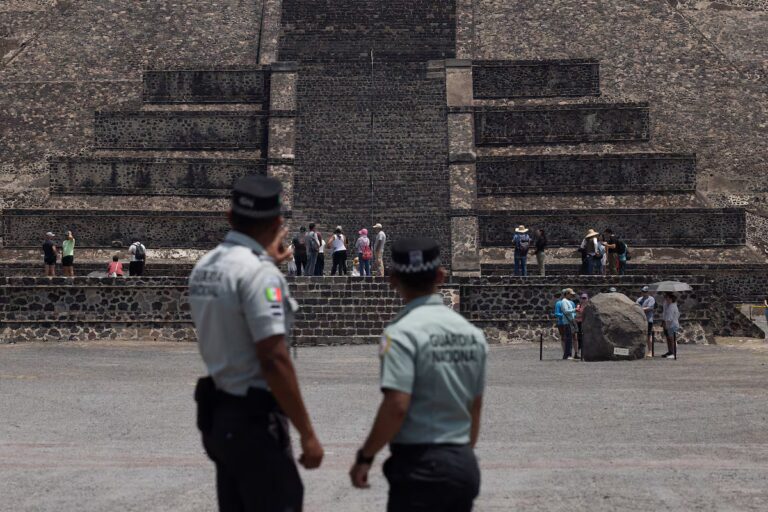 Teotihuacán reabre sus puertas a dos días del desastre: «Tenía muchas dudas sobre venir o no»