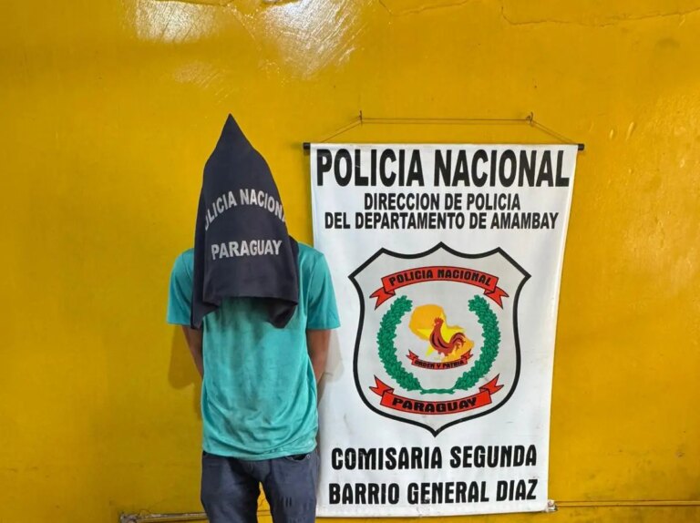 Aprehenden a reincidente que robó moto a un delivery con machetillo en Pedro Juan Caballero