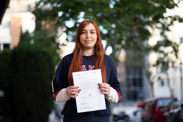 Camila ya tiene papeles: la venezolana completó sus estudios en España