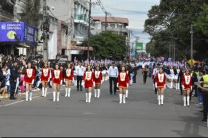Con fervor patriótico, Pedro Juan Caballero conmemoró los 215 años de la Independencia Nacional