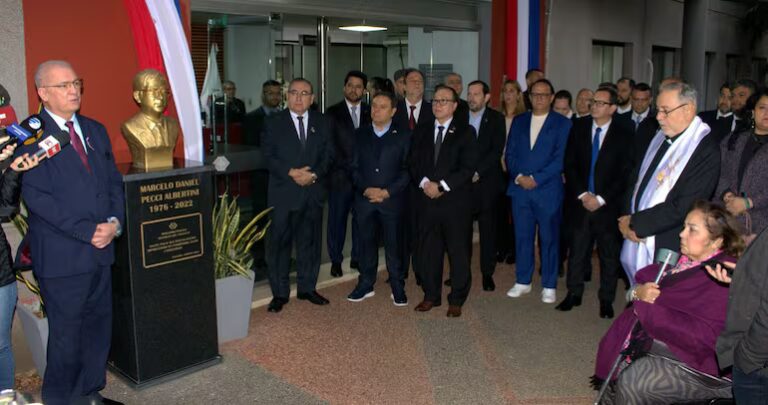 Fiscal general aprovecha el caso de Marcelo Pecci para defender su gestión