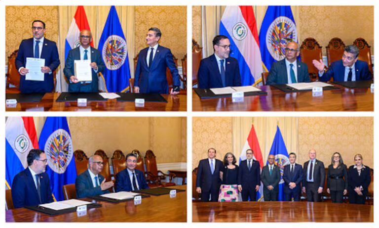 OEA y DNCP firman acuerdo para fortalecer transparencia en compras públicas