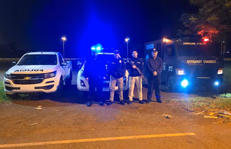 Policía Nacional en Alto Paraná, en alerta por posibles asaltos