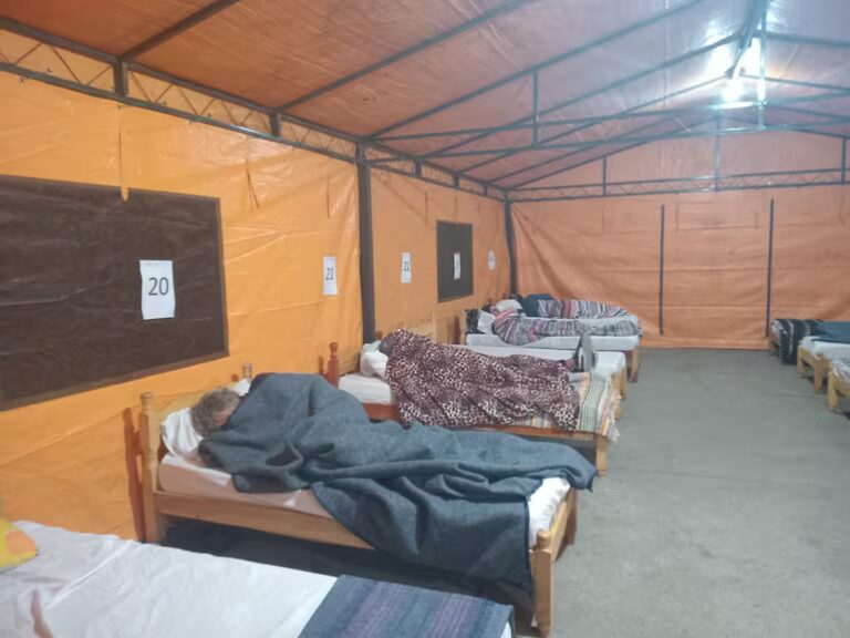 Seis personas buscaron refugio en albergue habilitado por la SEN