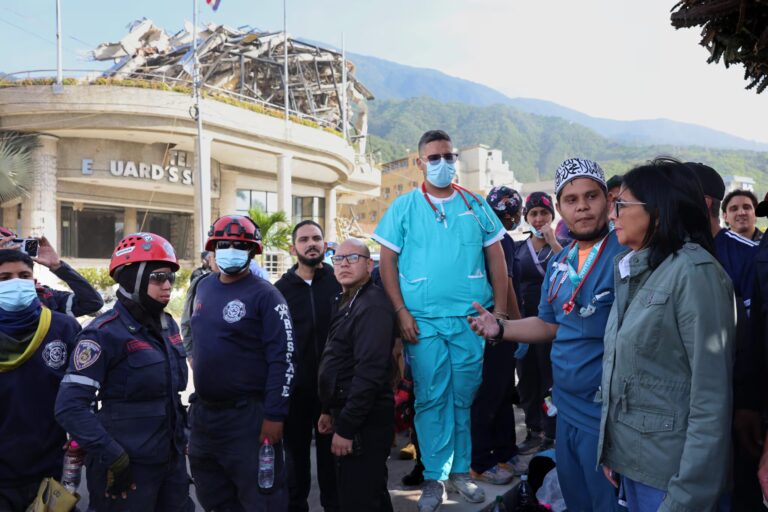 La tragedia pone a prueba la capacidad de gestión de Delcy Rodríguez como candidata de Trump en Venezuela