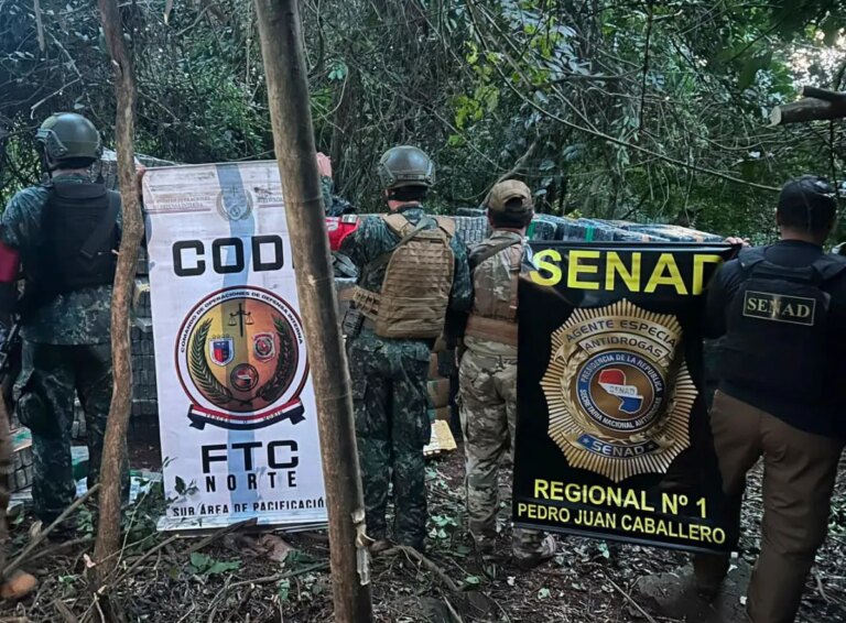 Operativo militar y de la Senad destruye más de 53.000 kilos de marihuana en PJC