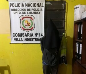 Un joven fue arrestado tras golpear a su pareja en Pedro Juan Caballero