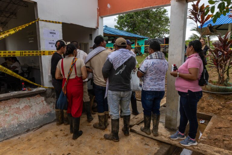 Una odisea electoral en el campo de Bogotá