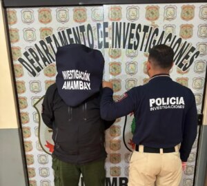 Detienen a un guardiacárcel transportando paquetes de marihuana en Pedro Juan Caballero