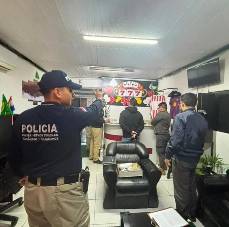 Dos detenidos tras allanamientos contra juegos de azar en Pedro Juan Caballero