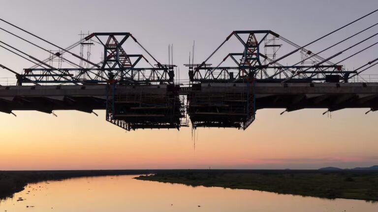 Este miércoles se unirían los extremos del puente de la Bioceánica en el Chaco