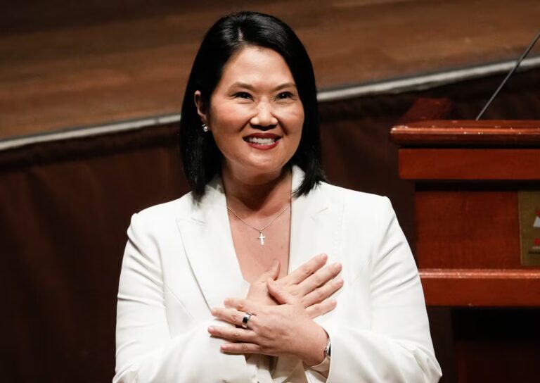 Keiko Fujimori fue anunciada como presidenta electa de Perú