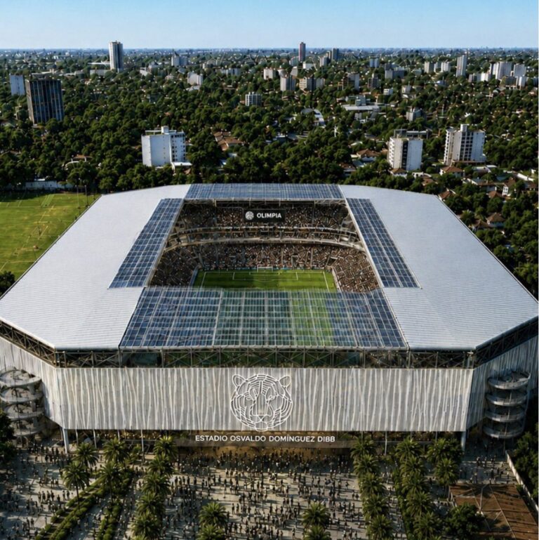 Mostraron la última maqueta para el estadio mundialista de Olimpia