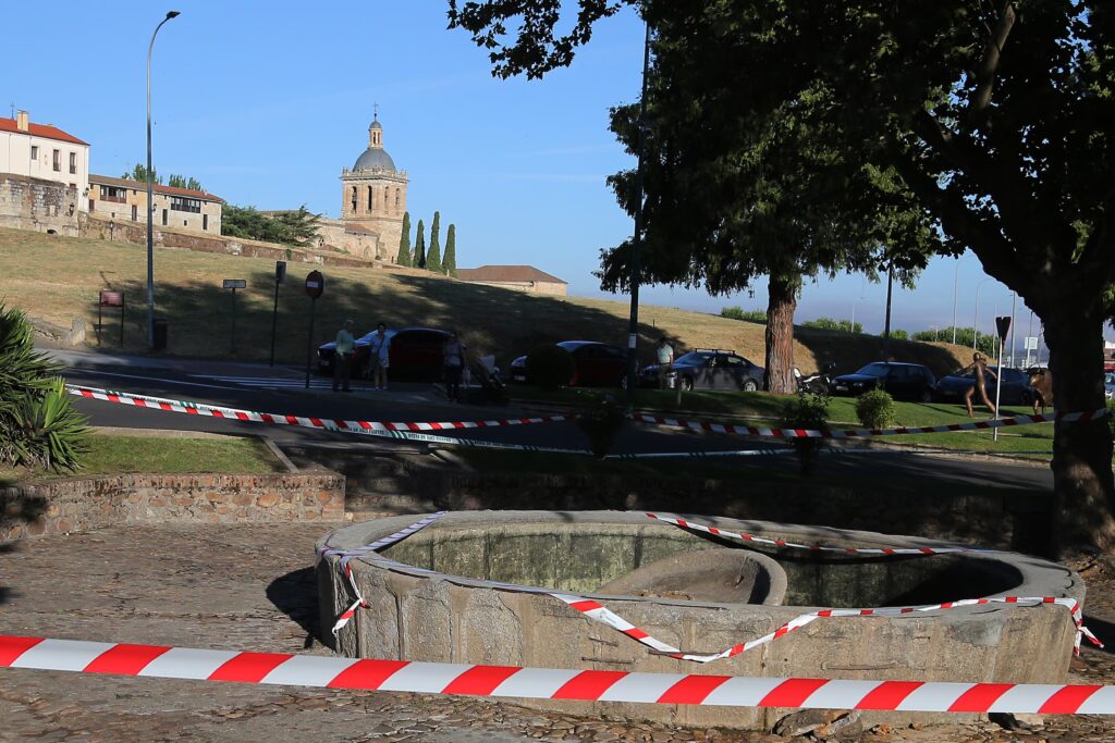 Un niño de 13 años murió durante la celebración del Mundial en Ciudad Rodrigo (Salamanca) por la caída de una fuente